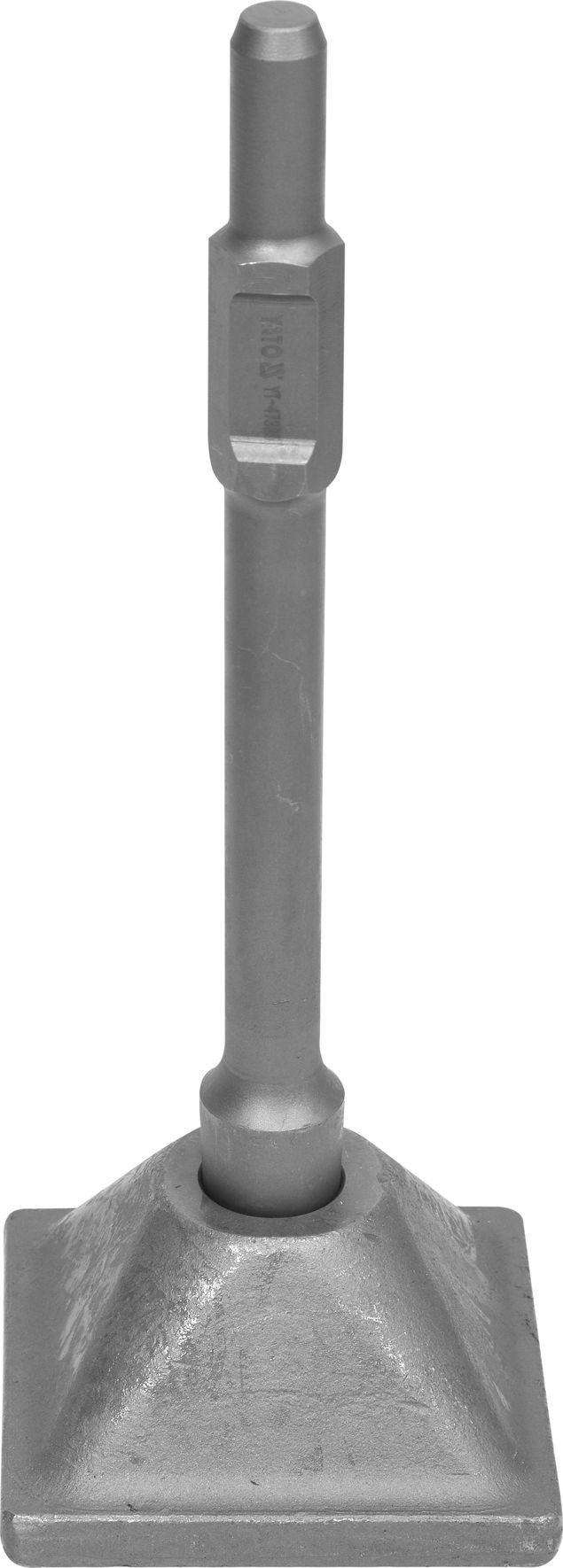 Yato Bodenverdichter Hex 150 x 150 mm, Länge 400 mm Yt-47385