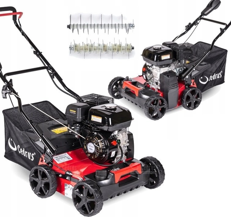 Cedrus CEDRUS WR01-H Benzin-Vertikutor und Rasenlüfter 2-in-1, 6 PS, Honda GP200 – EWIMAX –  – Autorisiert