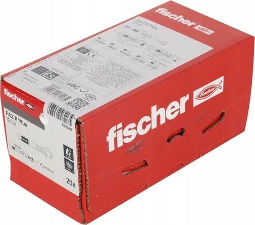Ankerbolzen FAZ II Plus 8/50, 8 x 115 mm, 50 Stück, Fischer
