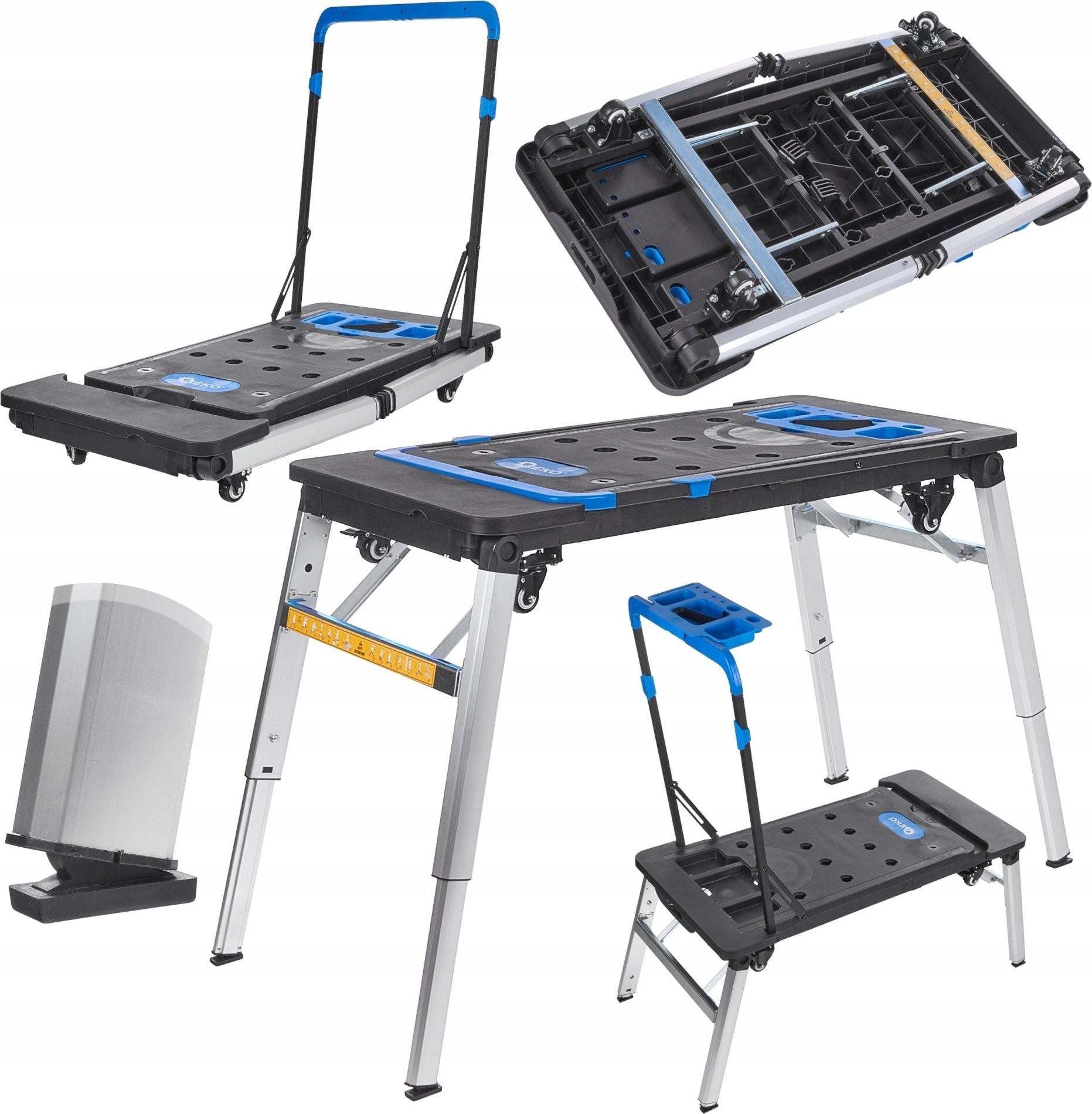 Geko 7-in-1-Multifunktions-Klappwerkbank PROFI (1)