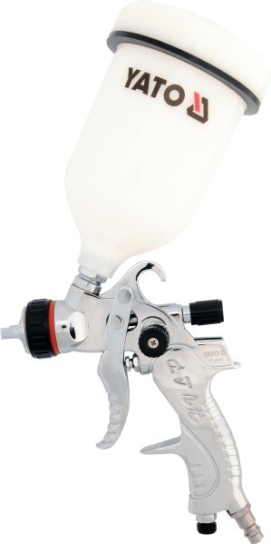 Yato HVLP-Lackierpistole mit 600-ml-Oberbehälter, 1,4 mm (YT-2340)