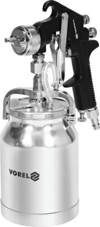 Vorel VOREL HVLP-Lackierpistole 1000 ml mit unterem Behälter 80901 T80903