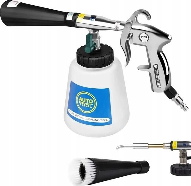 Rosfix Druckluftpistole zum Reinigen von Polstern TORNADO, 1/4-Zoll-Anschluss, Kompressor