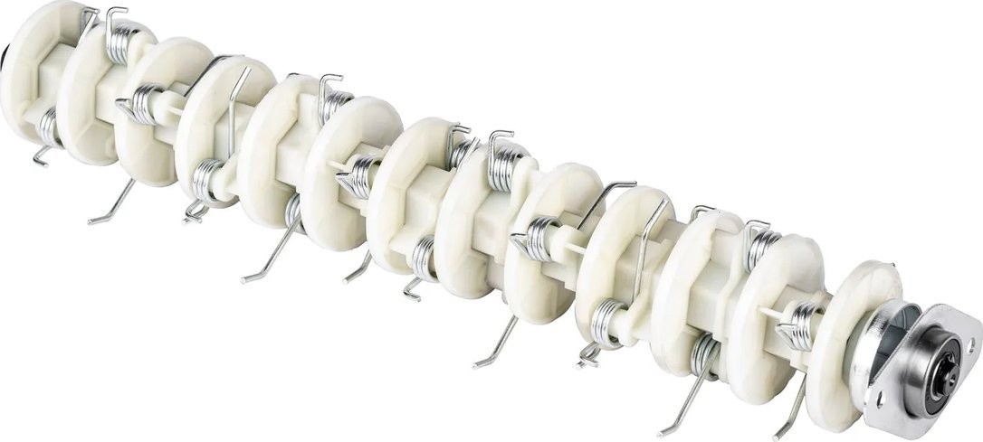 Federwalze für den Vertikutierer/Belüfter Cedrus WR01 und Oleo-Mac OM-Line WE40L  480106 / OB-Spats40Scpzcx0 Komplett