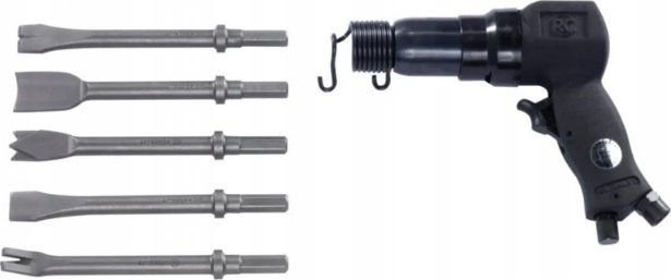Rodcraft Druckluftmeißel 5100 mit Meißelsatz RODCRAFT 5120