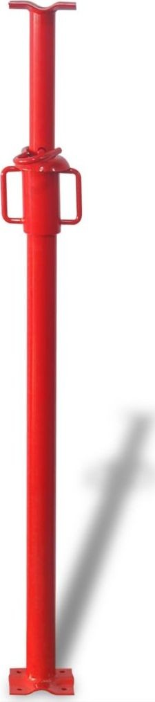 vidaXL Teleskopstange 180 cm, rot