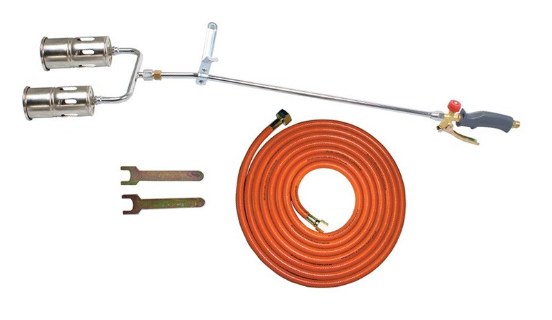 Pro-Line Dachpappe-Brenner mit Doppeldüse 60 mm, 110 kW, 5 m – 60052