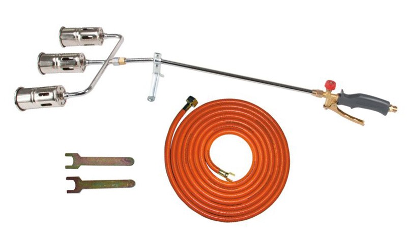 Pro-Line Dachpappe-Brenner mit Dreifachdüse 50 mm, 99 kW, 5 m – 60053