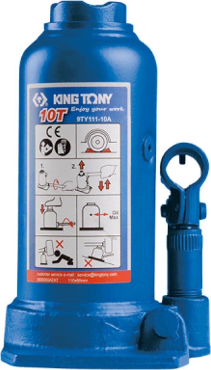 King Tony HYDRAULISCHER SÄULENHEBER 3,5 t, Hubbereich 172–372 mm King Tony