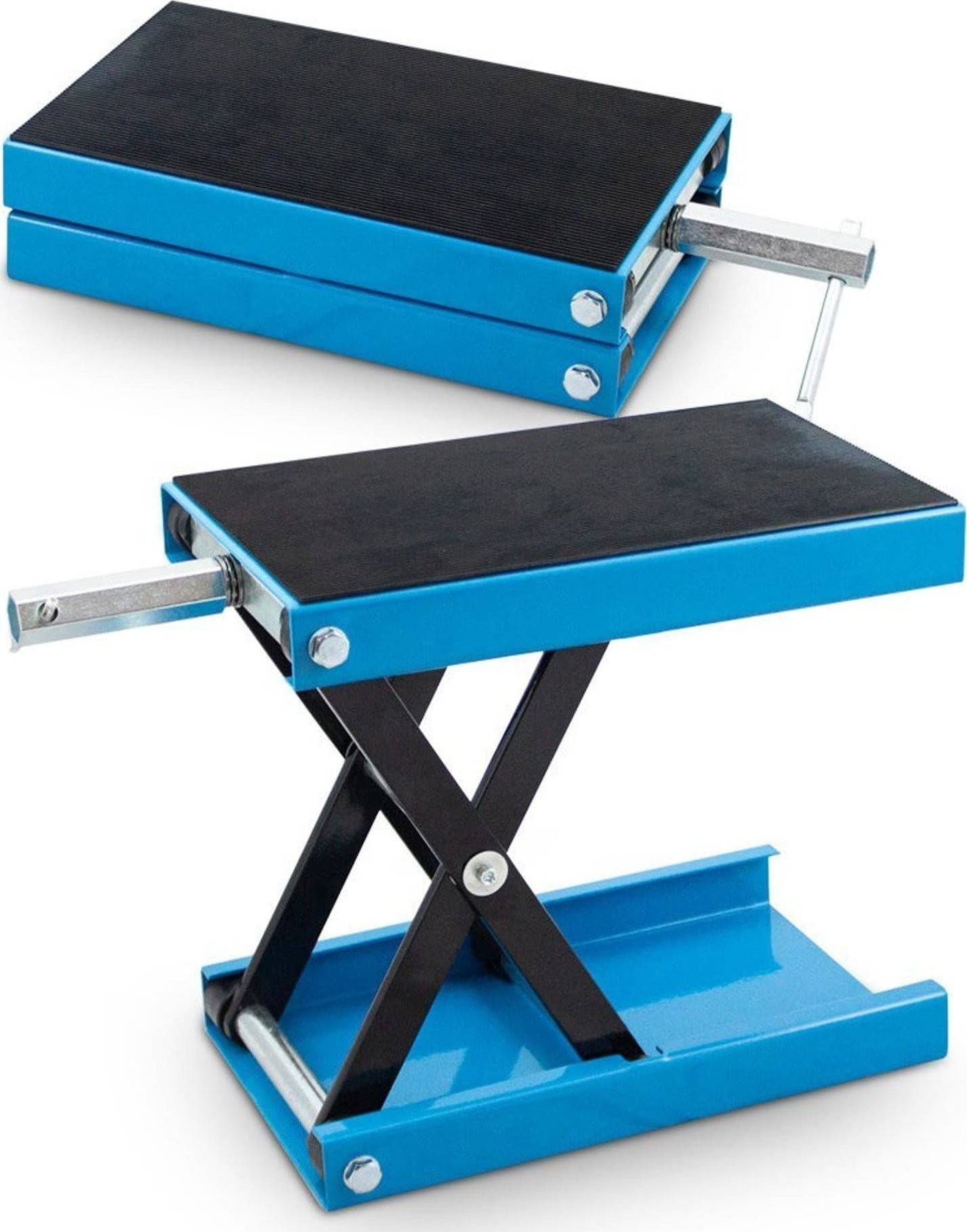 Bituxx Scherenhebebühne für Motorräder, 450 kg