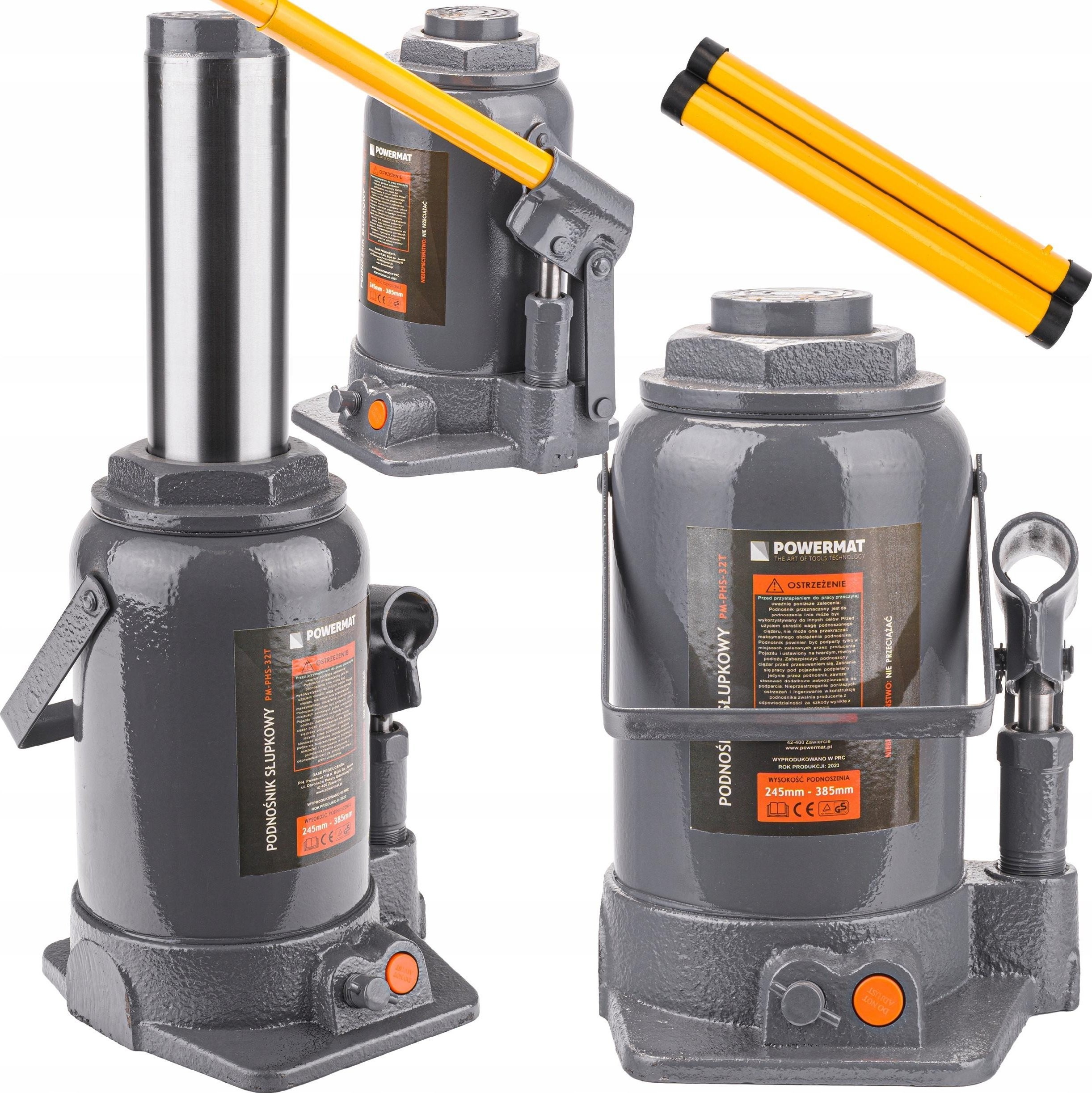 Powermat HYDRAULISCHER SÄULENHEBER 32T 32 TONNEN