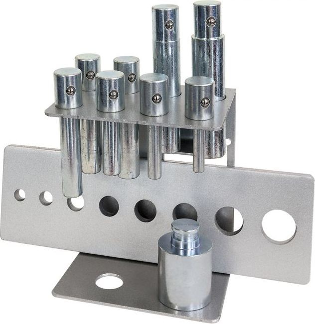 Airpress Zubehör für Hydraulikpressen, max. 20.000 kg, 10 Teile (79345)
