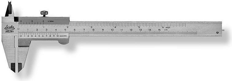 SCALA Messschieber 150 mm, 0,05 mm SCALA (SC252301X)