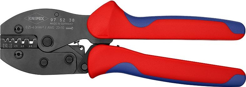 Knipex Crimpzange für Kabelschuhe 0,5–6 mm (97 52 38)