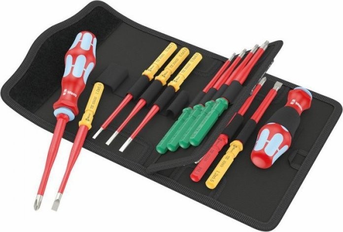 Wera KRAFTFORM KOMPAKT VDE STAINLESS 17 EXTRA SLIM 17-teiliges Set