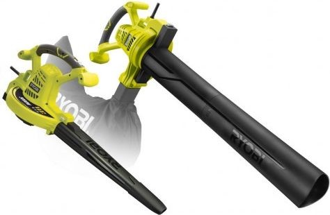 Ryobi Elektrisches Laubbläsgerät RBV3000 CSV mit Laubsauger, 3000 W, 45 l (5133002188)