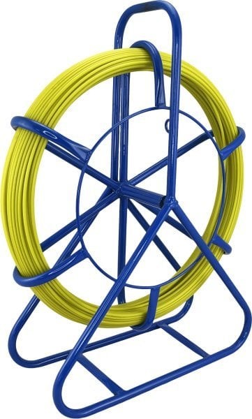 Q-Lantec FRP-Faserglas-Zugleine zum Einziehen von Kabeln, Ø 3,8 mm, 15 m, ohne Rollen Q-LANTEC