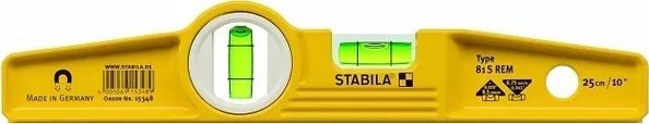 Stabila Magnetwasserwaage Serie 81 S REM, 25 cm