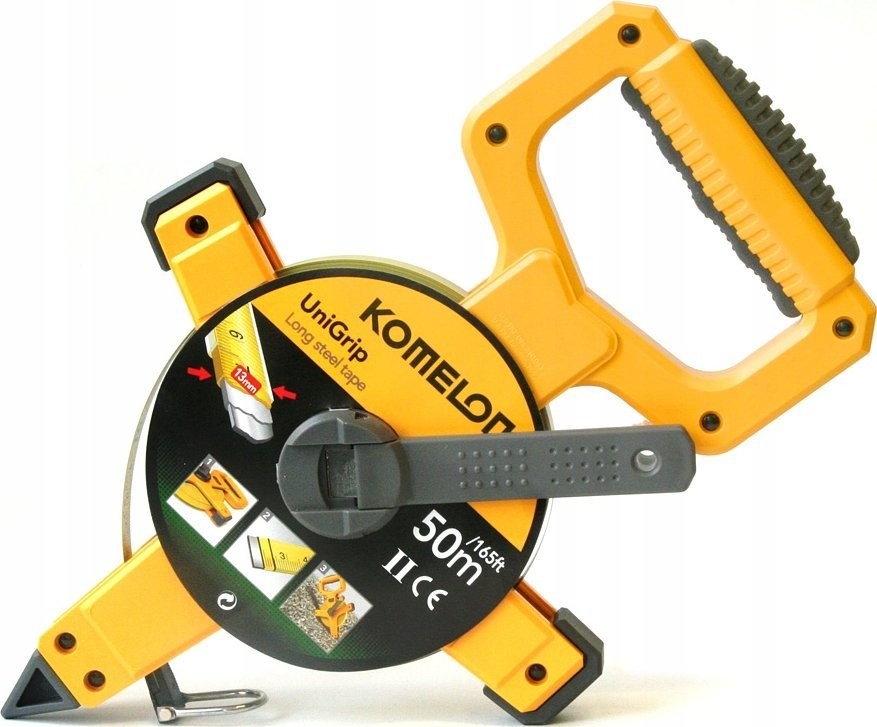 Ermenrich Metall-Maßband UNI GRIP 50 m