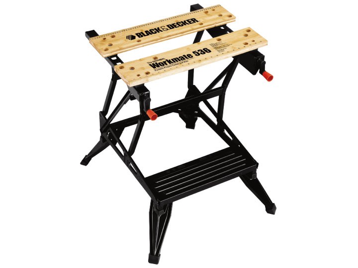 Black&Decker Workmate-Werkbank mit 2 Arbeitshöhen WM536