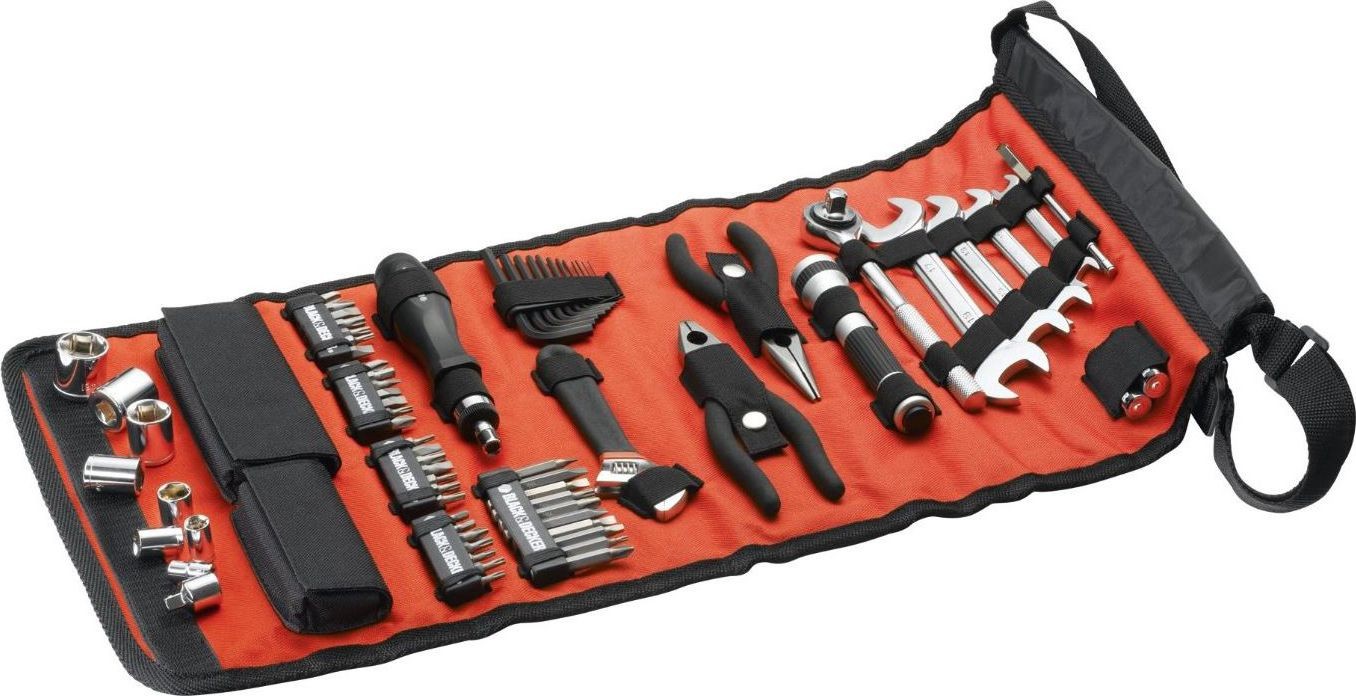 Black&Decker-Werkzeugset 71-teiliges Kfz-Schlüsselset A7144