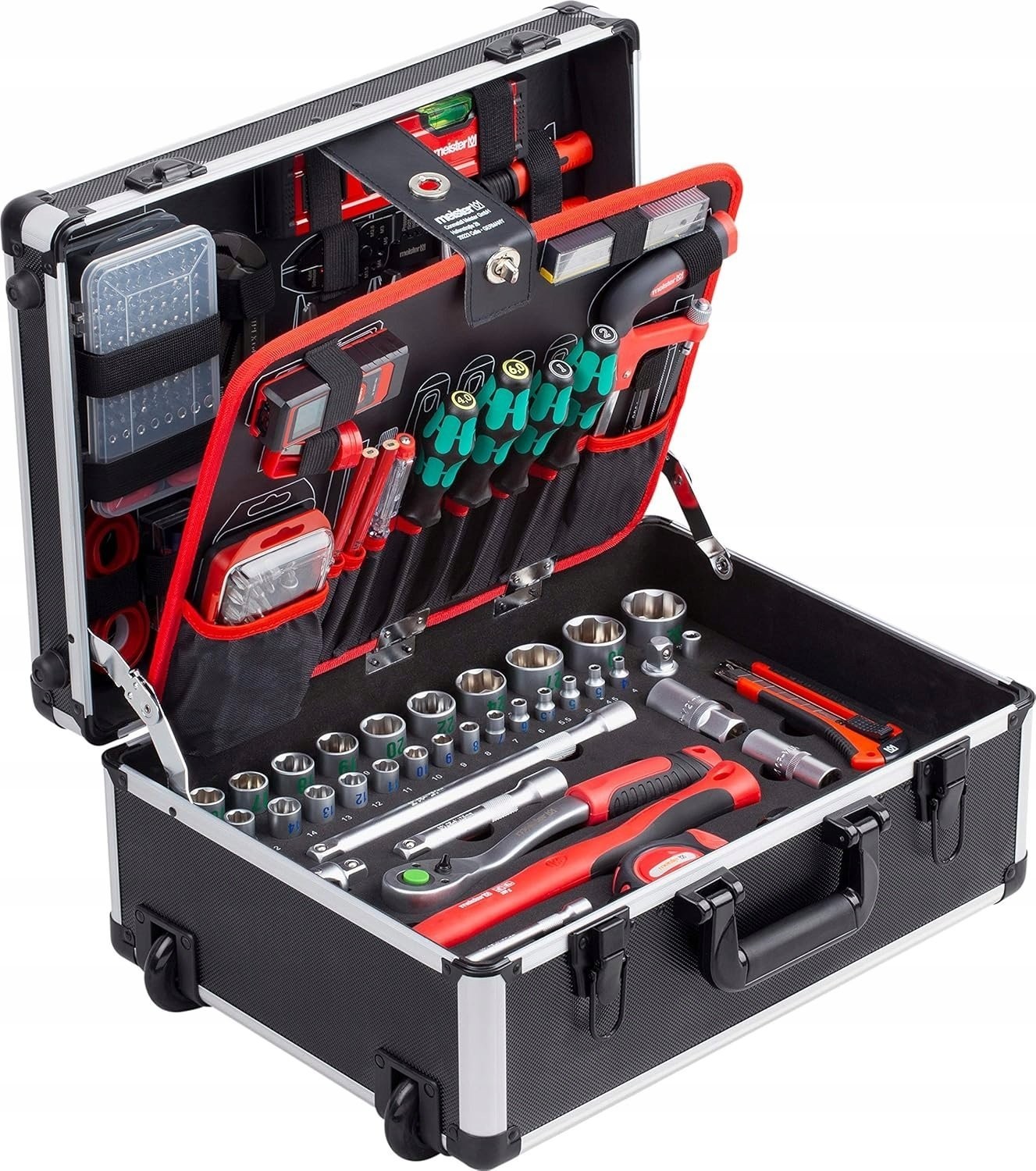 Meister-Werkzeugset: Meister-Werkzeugkoffer mit 238 Teilen von Knipex&Wera Koffer 8973770, neu