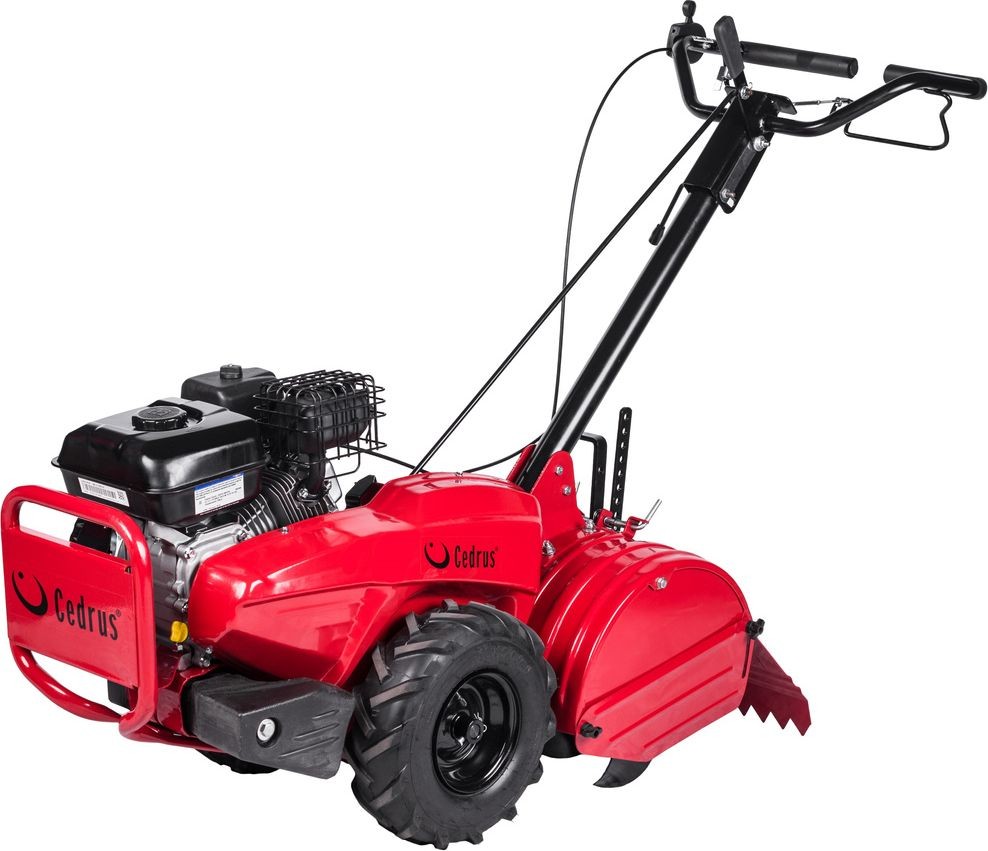 Motorhacke Cedrus CEDRUS GL03 PRO-B&S Benzin-Motorhacke mit gegenläufigen Rotoren, Kultivator 6,5 PS / 45 cm, Motor B&S Briggs & Stratton