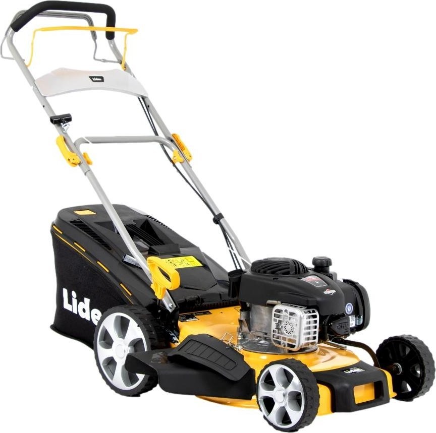 Benzin-Rasenmäher Lider LIDER SH18BS450N BENZIN-RASENMÄHER B&S Briggs & Stratton 5-in-1-Antrieb 46 cm – OFFIZIELLER VERTRIEB