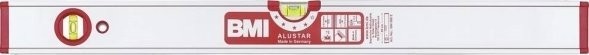 BMI BMI Alustar 100 cm eloxiertes Aluminiumprofil mit Wasserwaage