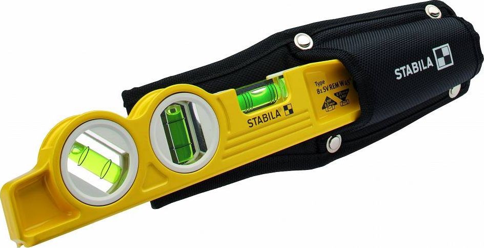 Stabila Magnet-Wasserwaage von STABILA mit 45°-Winkelblase, 25 cm