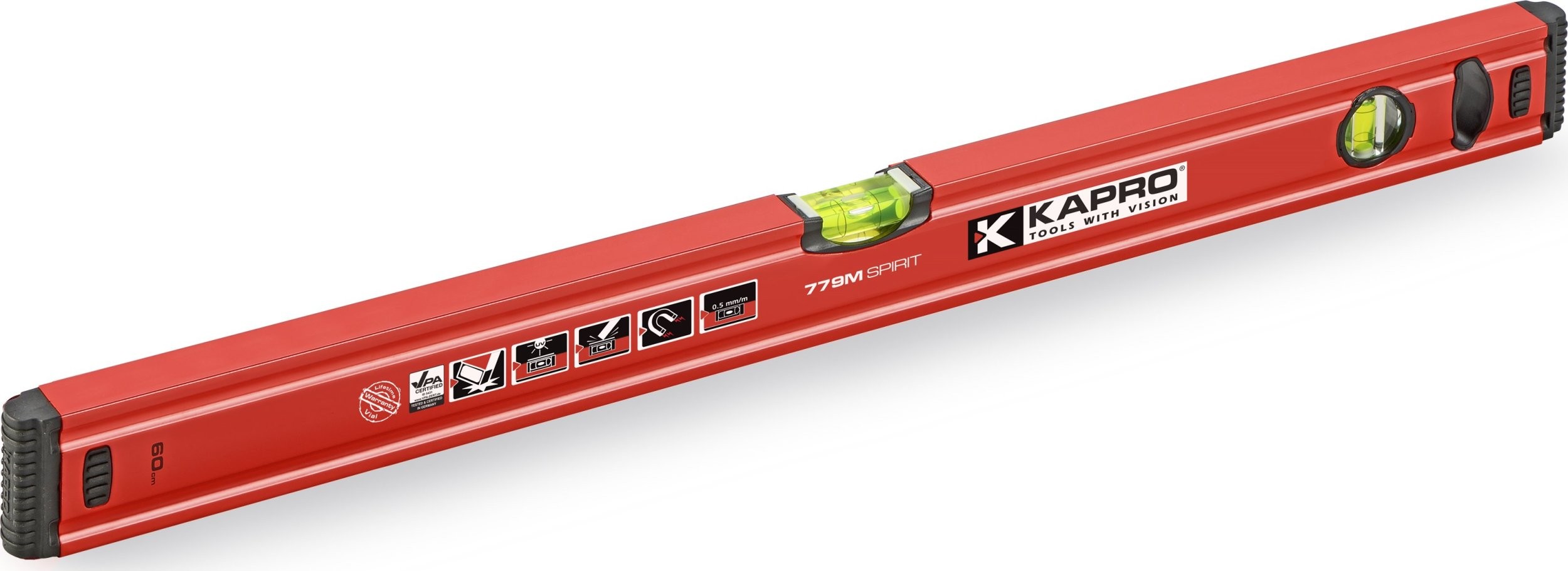 Kapro Magnet-Wasserwaage SPIRIT 150 cm