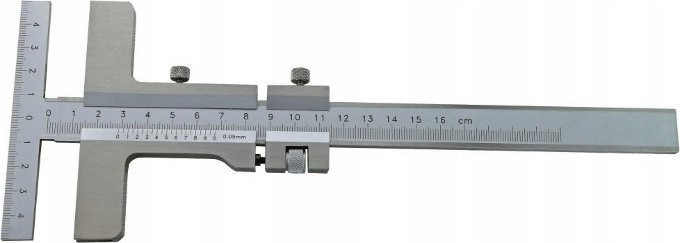 Gimex Spezial-Messschieber 250, 0,05 mm, T-Form