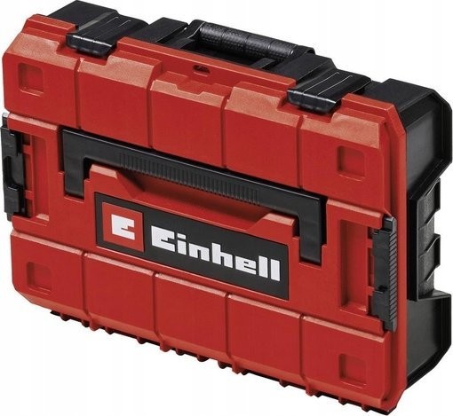 Einhell Einhell Systemkoffer E-Case SF inkl. Trennwände, Werkzeugkasten (schwarz/rot, mit Trennwänden)
