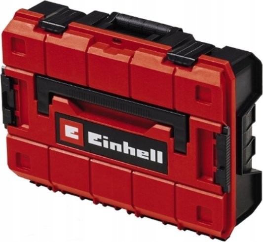 Einhell Einhell Systemkoffer E-Case SF inkl. Gitterschaum, Werkzeugkasten (schwarz/rot, mit Gitterschaumeinsatz)
