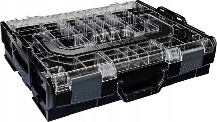 L-boxx L-BOXX Werkzeugkoffer 102 Schwarz/Anthrazit (Deckel transparent)