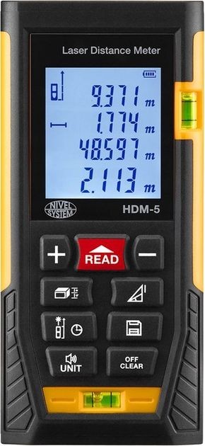 Laser-Entfernungsmesser Nivel HDM-50G
