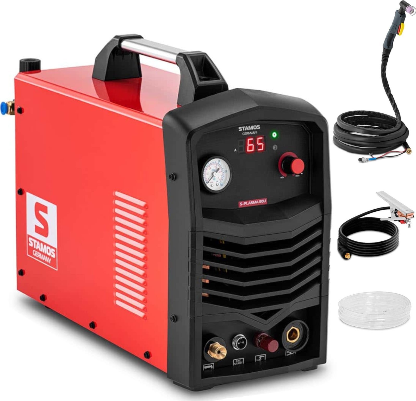 Stamos Germany IGBT-HF-Plasmaschneidgerät, 100 % Einschaltdauer, 65 A, 400 V IGBT-HF-Plasmaschneidgerät, 100 % Einschaltdauer, 65 A, 400 V