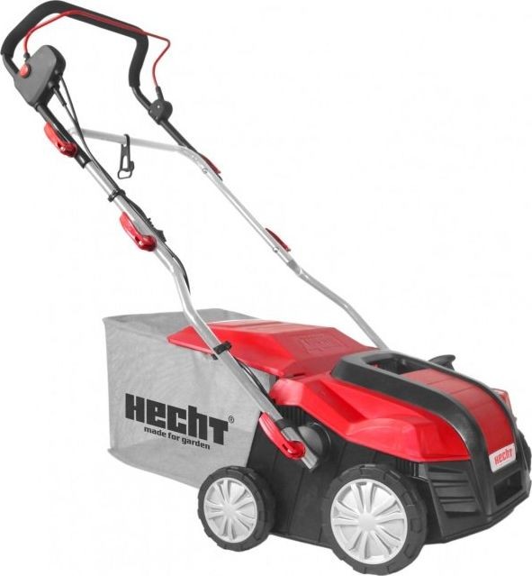 Hecht 1848 Rasenvertikutierer, 2-in-1-Belüfter + 2 Walzen, Leistung 1800 W, Arbeitsbreite 40 cm, universell einsetzbar (20662885)