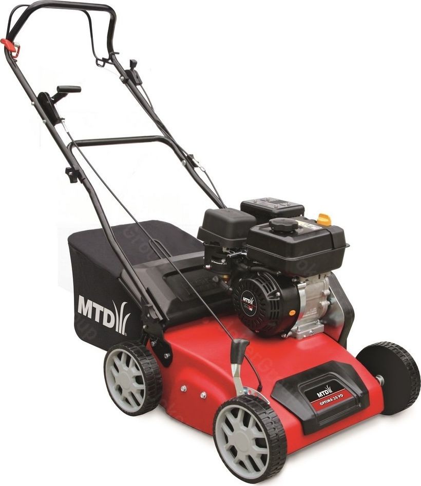 MTD OPTIMA 35 VO Benzin-Vertikutierer & Aerifizierer – 35 cm Arbeitsbreite, ThorX 35 H 3,0 kW (137 cm³), 45 l Fangkorb, 2‑in‑1 Rückenlüfter/Vertikutierer