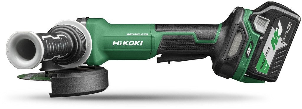 HIKOKI.Winkelschleifer.36 V 125 mm G3613DVF WQZ 2x2,5 Ah MV BL Dead Switch HSC