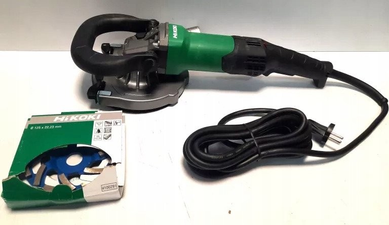 HIKOKI.BETON-SCHLEIFMASCHINE 125 mm 1900 W GM13Y WSZ + SCHLEIFSCHEIBENKOFFER