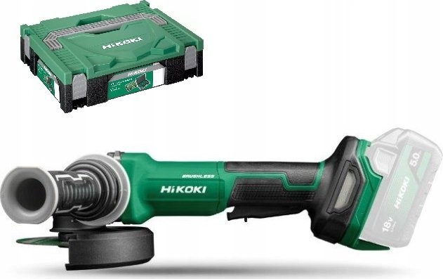 Hikoki-Winkelschleifer HIKOKI.ANGLE GRINDER. 18 V G1813DFWQZ 125 mm 2x5,0 Ah BL HITSYSTEM DEAD SWITCH