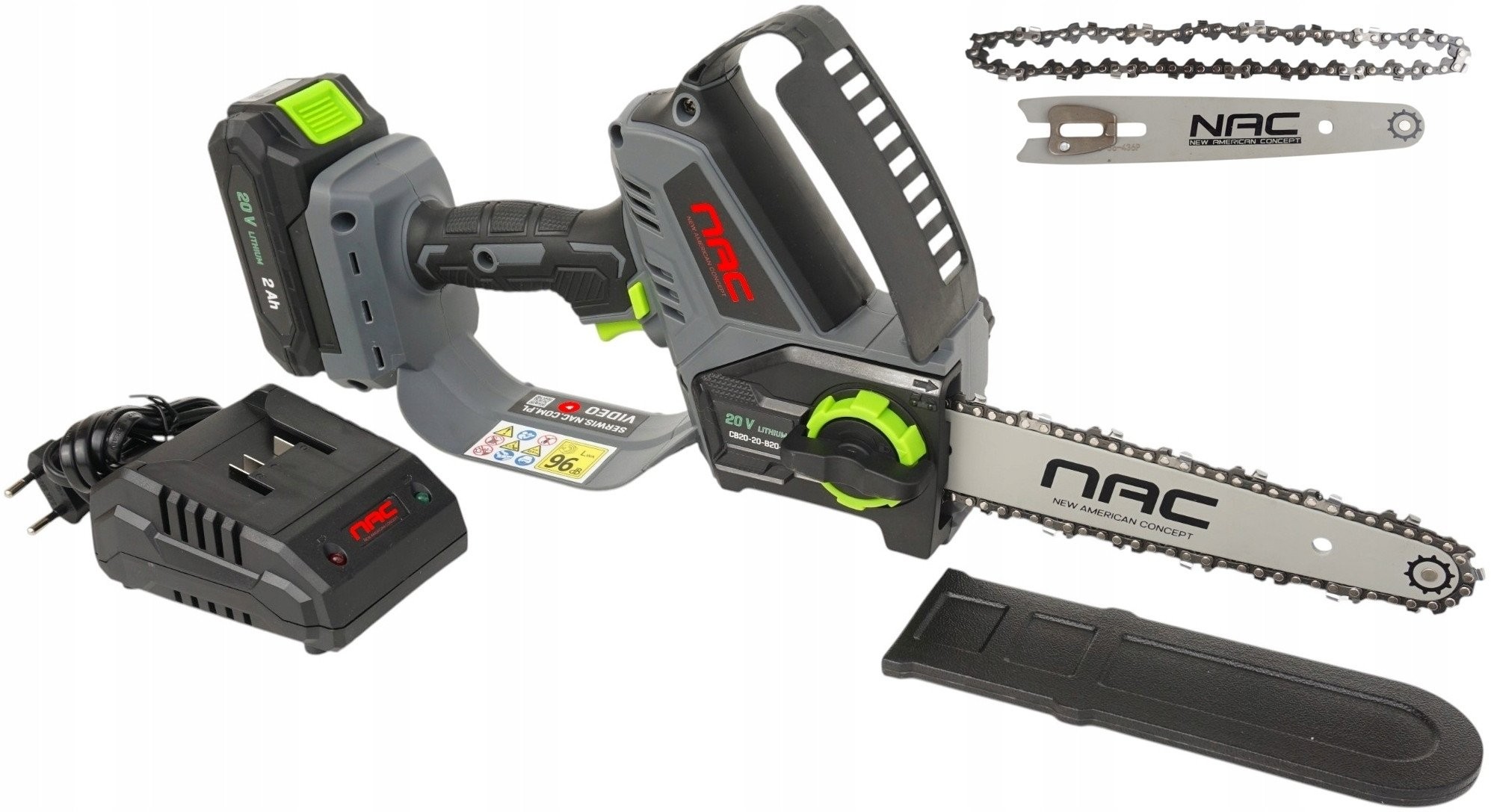Black&Decker Kettensäge CB20-20-B20-S 20 V, 20 cm