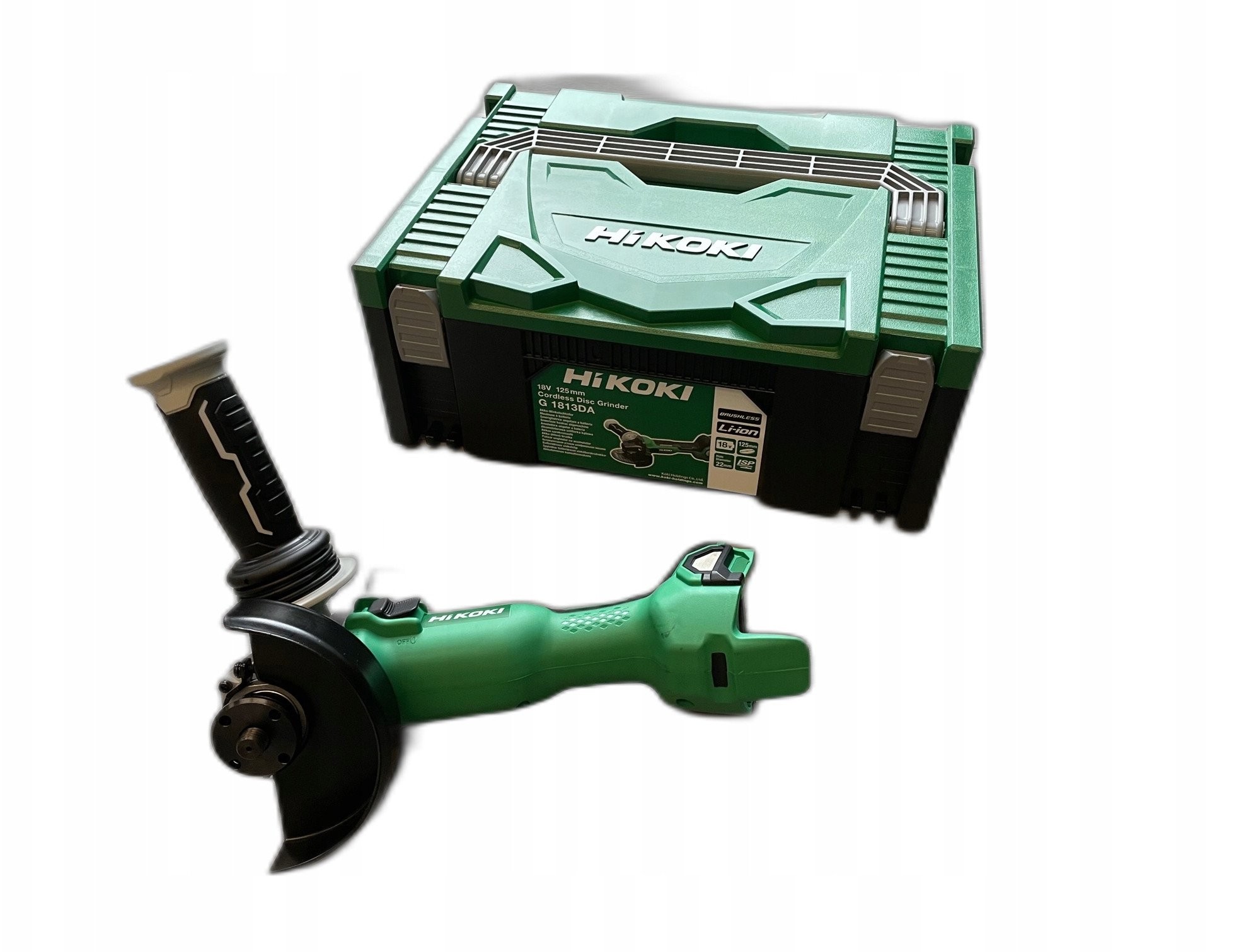 HIKOKI.Winkelschleifer. 18 V, 125 mm, G1813DA W2Z BL HSC