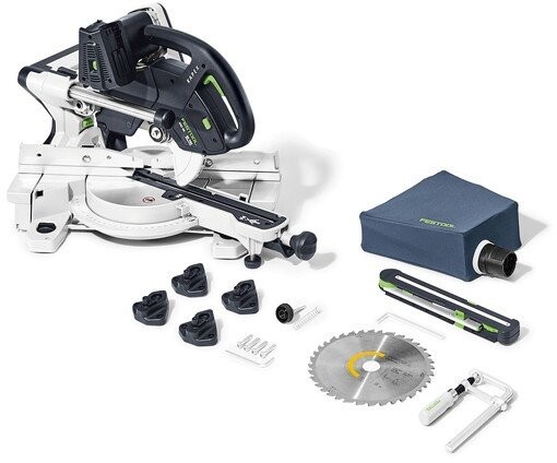 Festool-Kapp- und Gehrungssäge KSC 60 EB-Basic (577775) 2 x 18 V, 216 mm