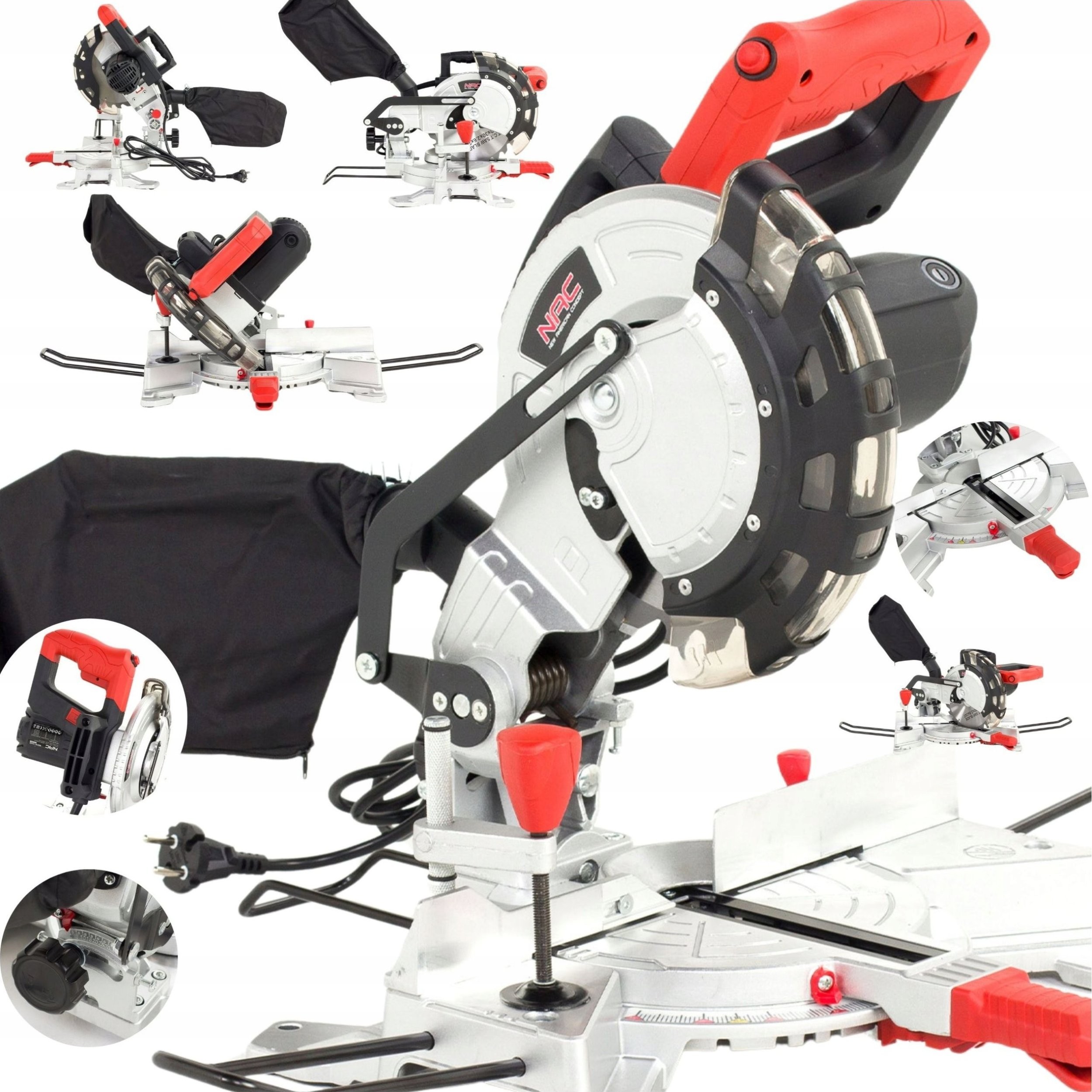NAC-Gehrungssäge NAC-Gehrungssäge  210 mm 1700 W  MS210-170-GY