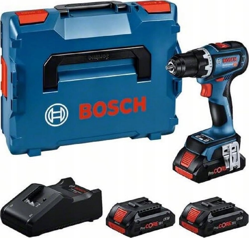Bosch-Bohrmaschine GSR 18V-90 C 64/36 Nm 3x4,0 Ah 0615A5002R