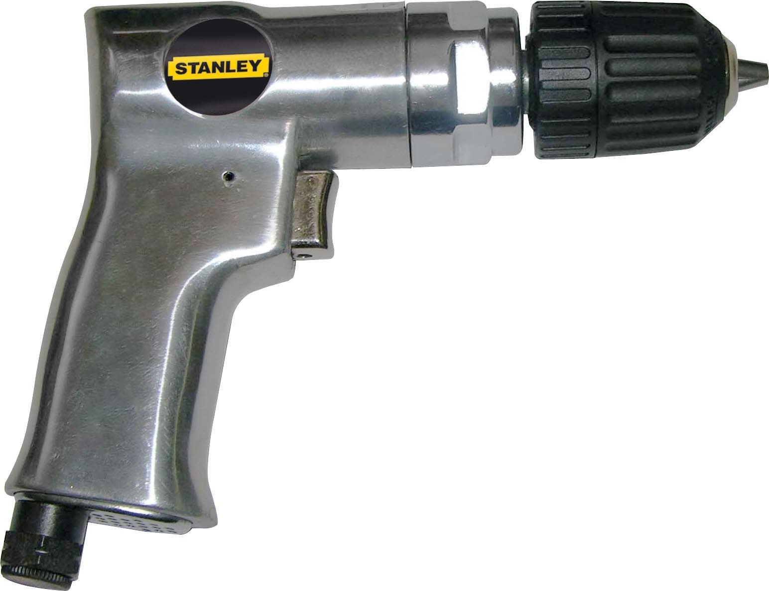 Stanley Druckluftbohrmaschine 6 bar mit Schnellspannfutter + Koffer – 160189XSTN