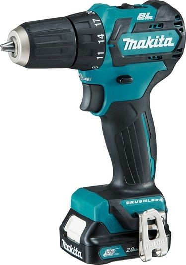 Bohrschrauber Makita DF332DSAE 12 V, 2 Akkus à 2 Ah
