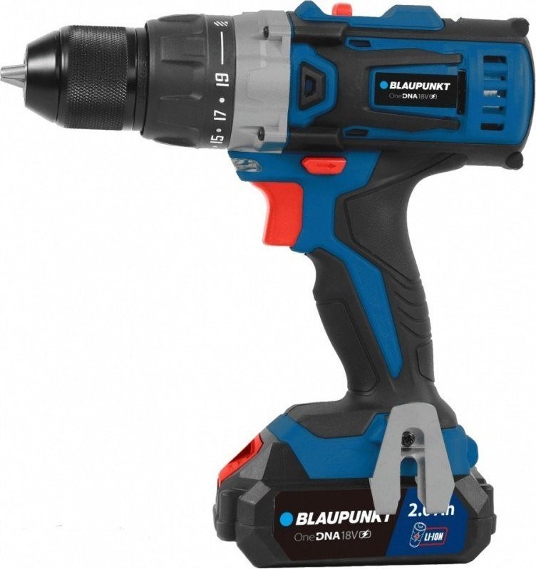 Blaupunkt Bohrschrauber 18 V CD7010 mit 2 Akkus und Ladegerät